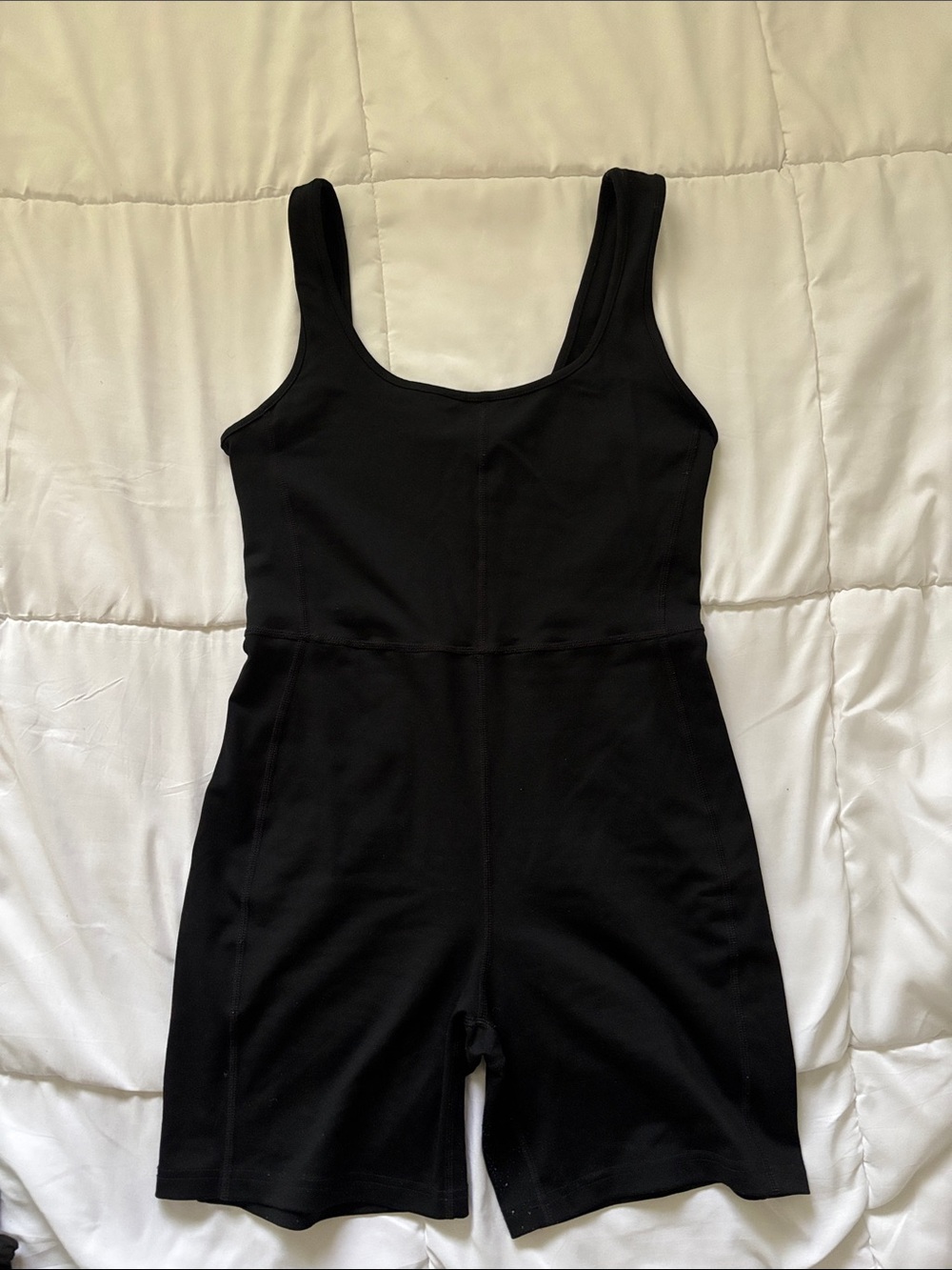 Garage Black One-Piece Romper